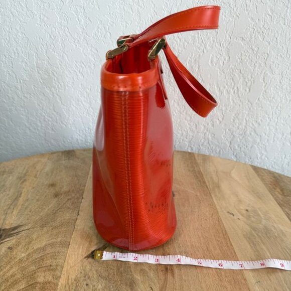 Louis Vuitton Vernis Epi Plage Mini Lagoon Orange - Picture 8 of 8